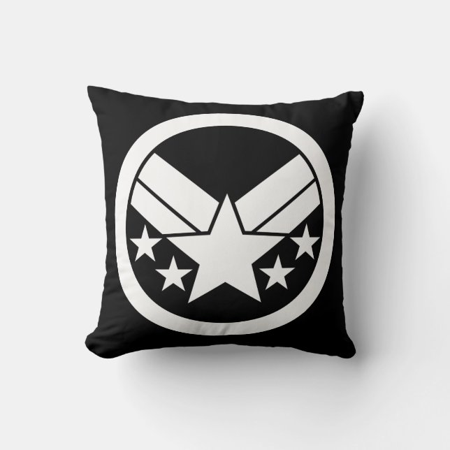 Coussin Classiques Avengers | Icône War Machine (Recto)