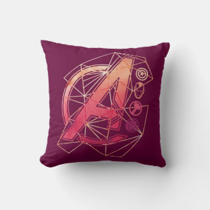 Coussin Classiques Avengers   Icônes géométriques Avengers