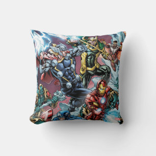 Coussin Classiques Avengers Loki et Géants de Glace
