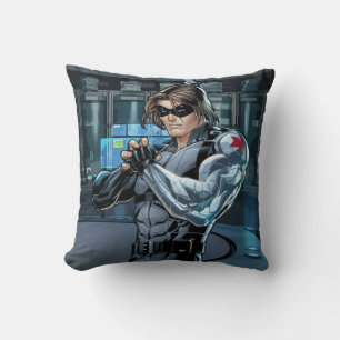 Coussin Classiques Avengers   Winter Soldier tenant le poi