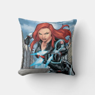 Coussin Classiques des Avengers Attaque de Black Widow