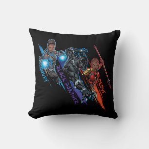 Coussin Classiques des Avengers   Équipe de Black Panther