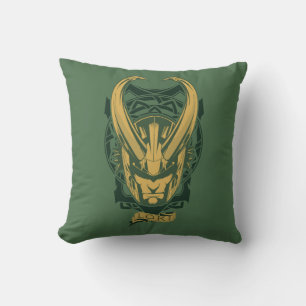 Coussin Classiques des Avengers Graphique Loki Nordique