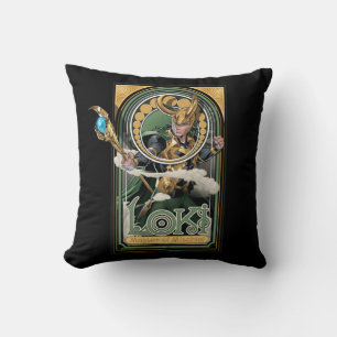 Coussin Classiques des Avengers   Loki : Maître de la mali