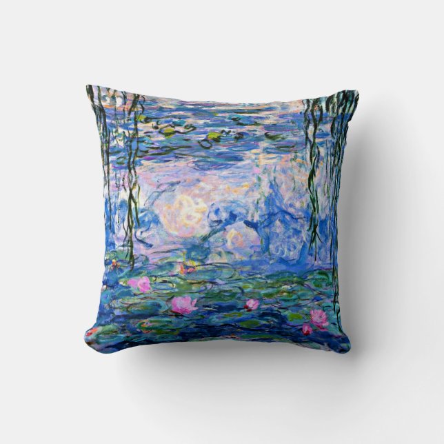 Coussin Claude Monet - Lys à eau, 1919 (Recto)