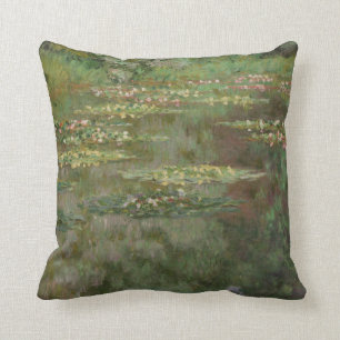 Coussin Claude Monet Nénuphars ou l'étang de l'eau