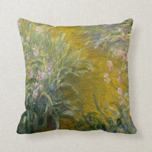 Coussin Claude Monet Traverser les Irises