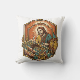 Coussin Clavier Mécanique Cassé par un Café Jésus Technolo