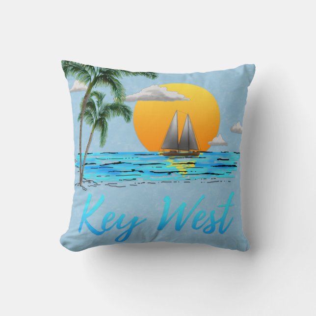 Coussin Clé de navigation Ouest Floride (Recto)
