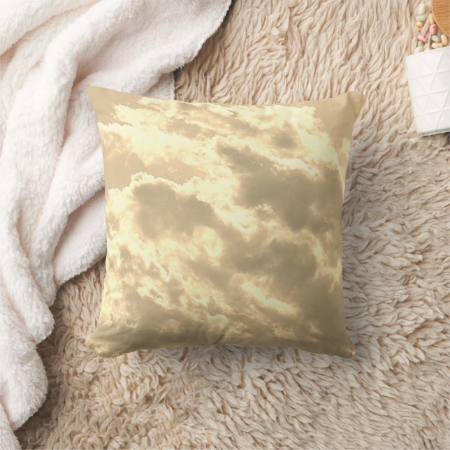 Coussin "Clouds" Throw Pillow (Couverture)