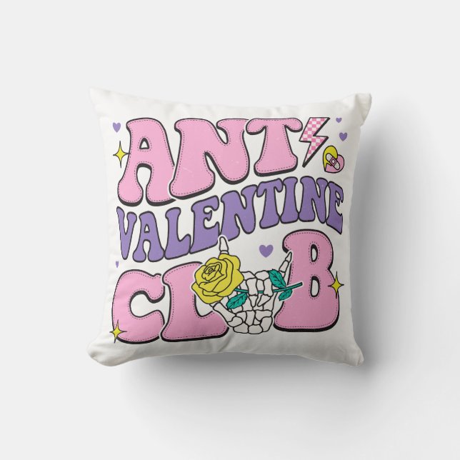 Coussin Club anti-Valentine (Recto)
