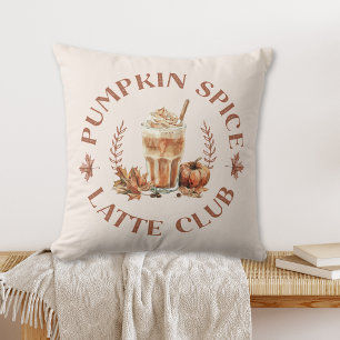 Coussin Club de Latte au Curry de Potiron Automne