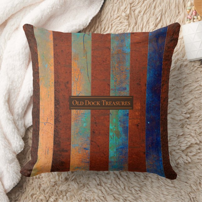 Coussin Coastal Charm Throw Pillow (Couverture)