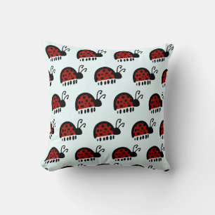 Coussin Coccinelle