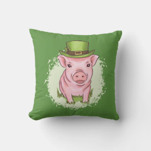 Coussin Cochon Saint-Patricks