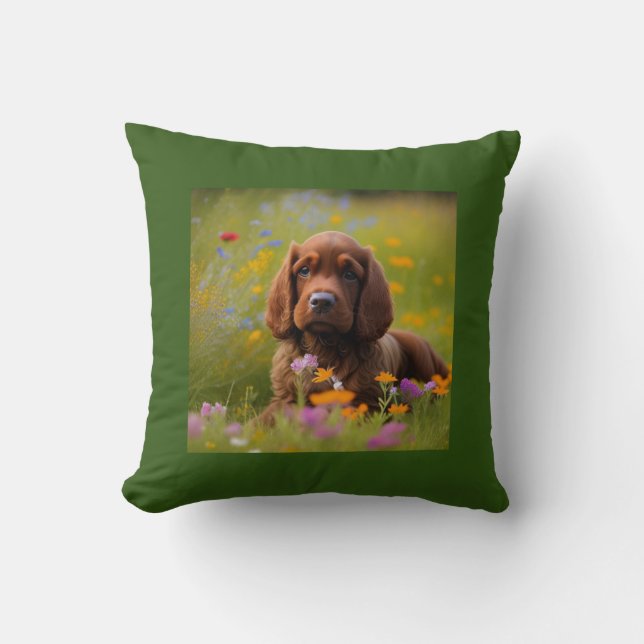 Coussin Cocker Spaniel (Recto)