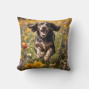 Coussin Cocker Spaniel Élégant Jeu d'oreiller