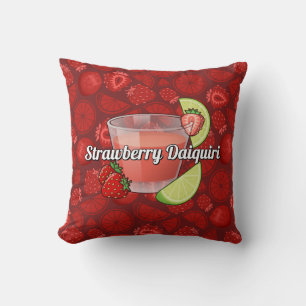 Coussin Cocktail de fraise Daiquiri