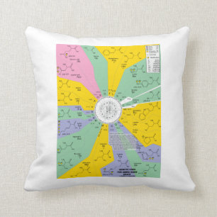 Coussin Code génétique pour des acides aminés (roue de