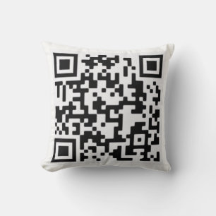 Coussin Code QR sur un