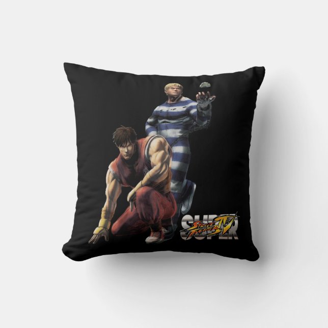 Coussin Cody contre le type (Recto)