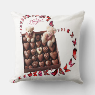 Coussin Cœur d'amour