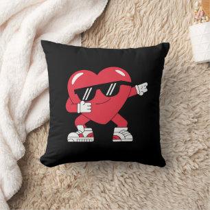 Coussin Cœur de dabbing Cadeaux amusants pour la Saint-Val