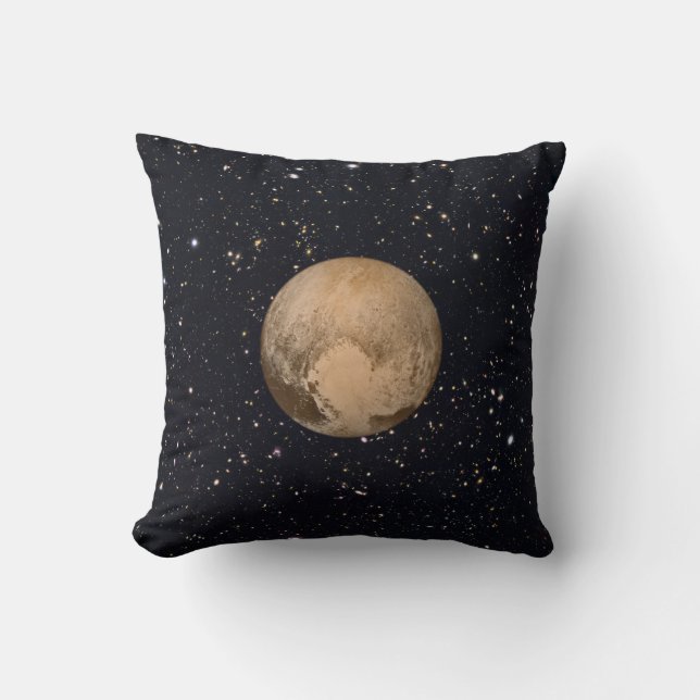 Coussin Coeur de Pluto Starry Sky (Recto)