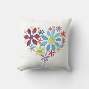 Coussin Coeur des fleurs