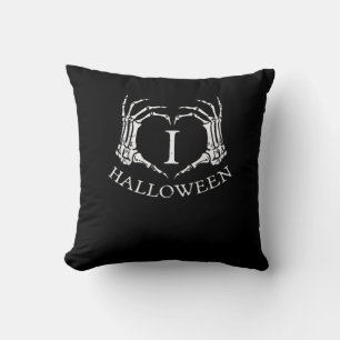 Coussin Coeur Halloween Squelette Costume main Hommes Femm