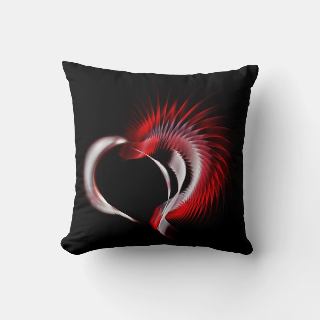Coussin Coeur métallique (Recto)