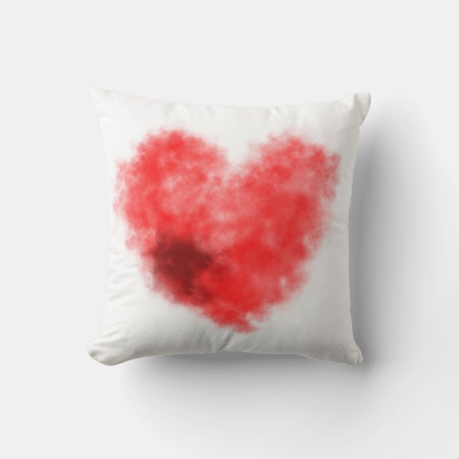 Coussin Coeur nuageux (Recto)