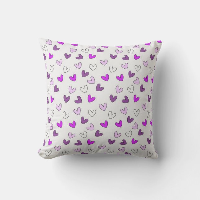 Coussin Cœurs (Recto)