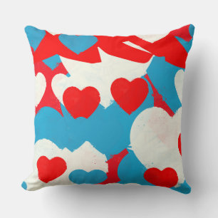 Coussin Coeurs d'amour