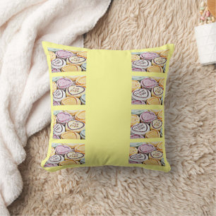 Coussin Coeurs de conversation