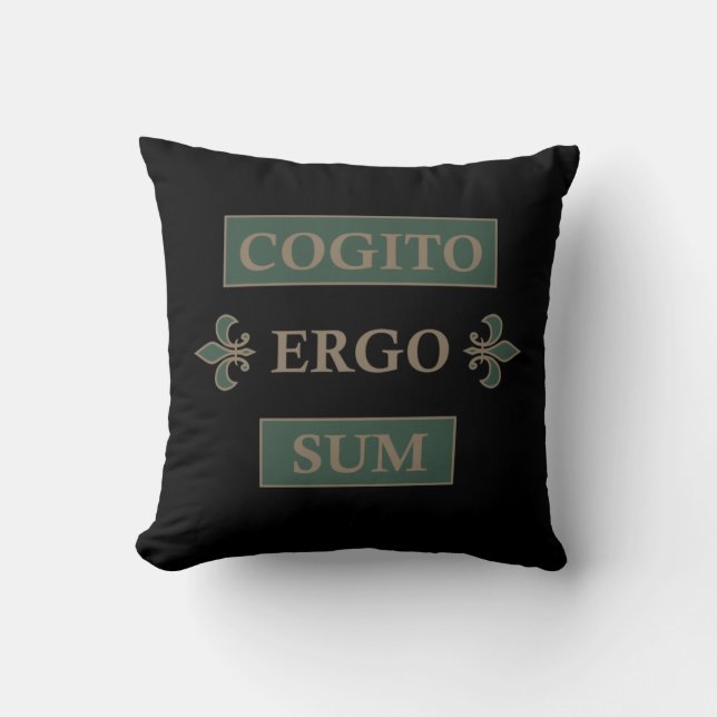 Coussin Cogito (Recto)