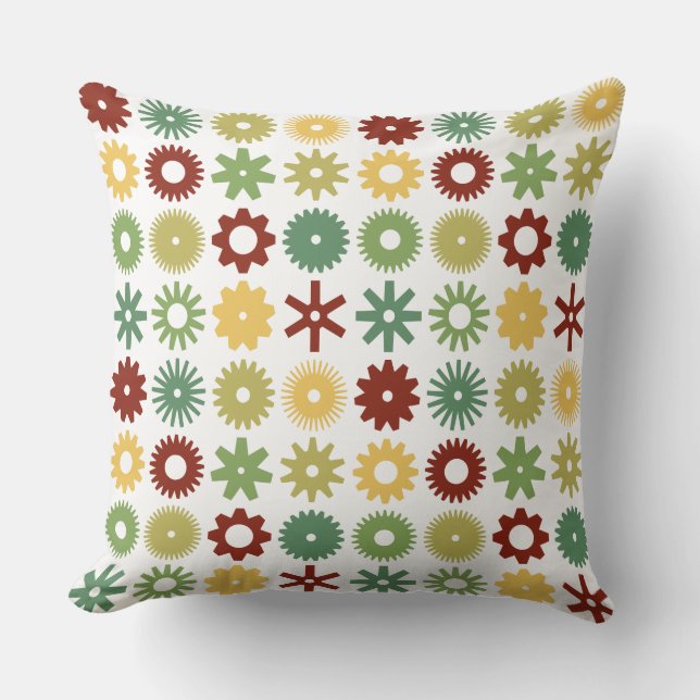 Coussin Cogs - Couleurs 03 (Recto)