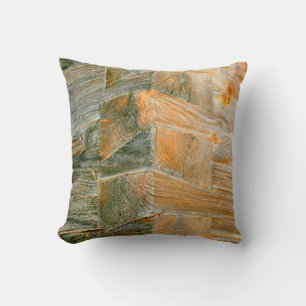 Coussin coins de l'coussin du cabine de log