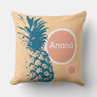 Coussin Cojín diseño piña colores