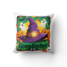Cojín Estilo Halloween para Abuelo