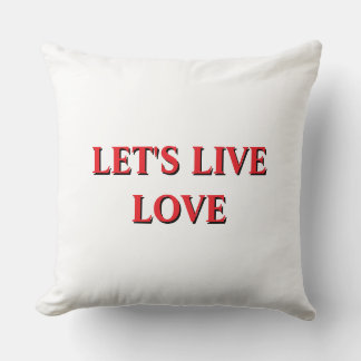 Coussin Cojín Estilo Moderno Vivamos El Amor Hogar"