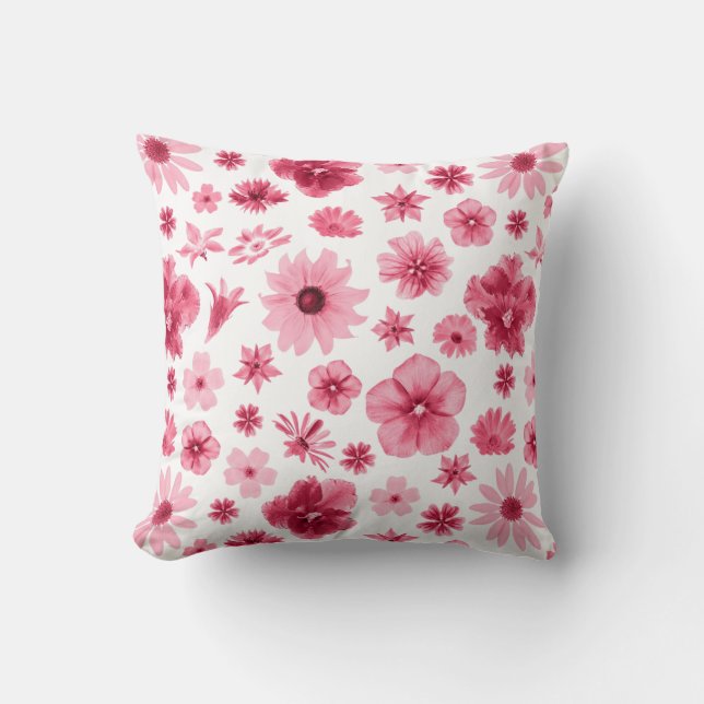 Coussin cojin flores (Recto)