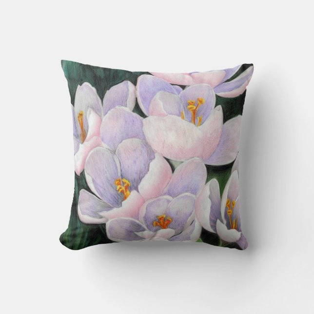 Coussin Cojín Throw Pillow Floral Dream (Recto)