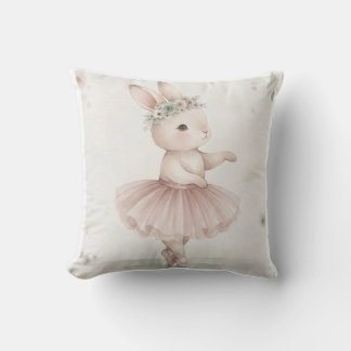 Coussin Cojín tierno con diseño de conejita,Personalizable