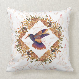 Coussin Colibri