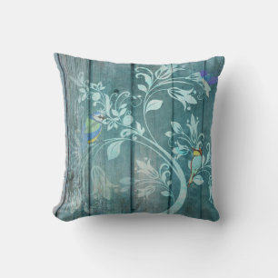 Coussin Colibri & Fleur