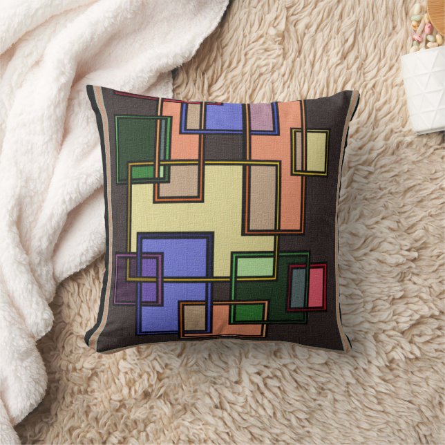 Coussin Collage carré : (Couverture)