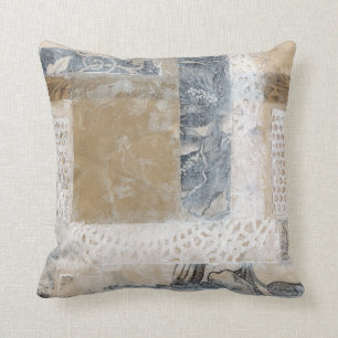 Coussin Collage II de dentelle
