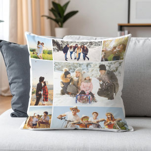 Coussin Collage photo personnalisé 7