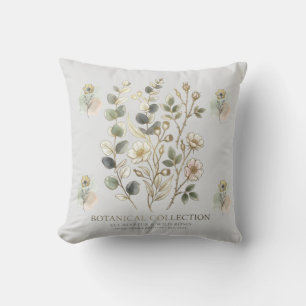 Coussin Collection botanique Ethereal Gold & Sage